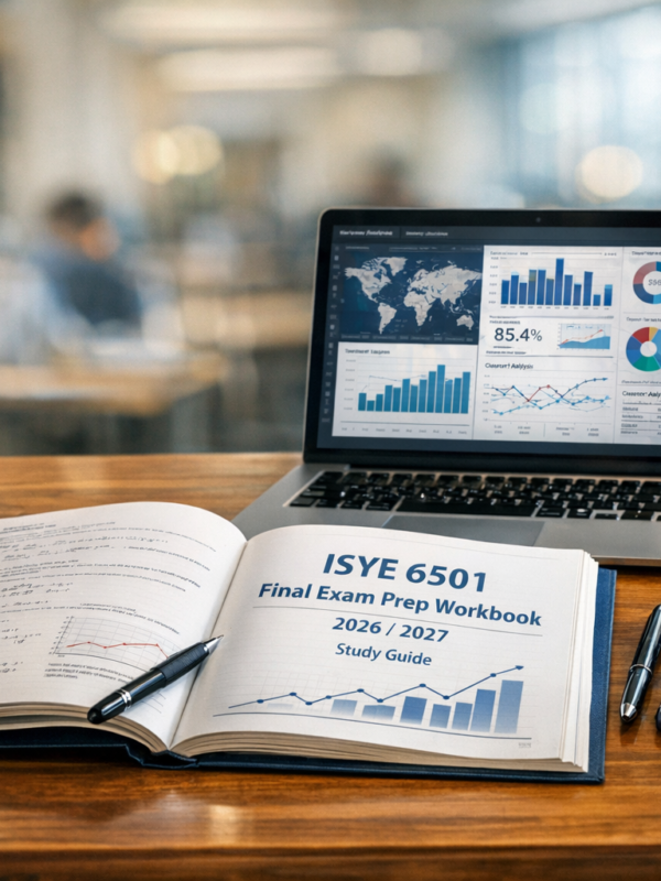 ISYE 6501 Final Exam with this 2026/2027