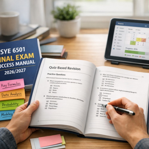 ISYE 6501 Final Exam success