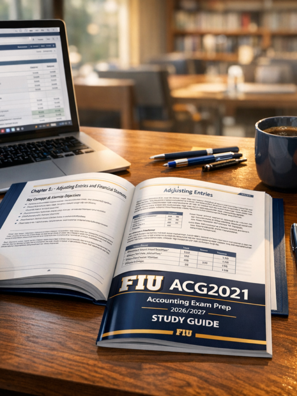 FIU ACG2021 Accounting Exam Prep 2026/2027 Study Guide