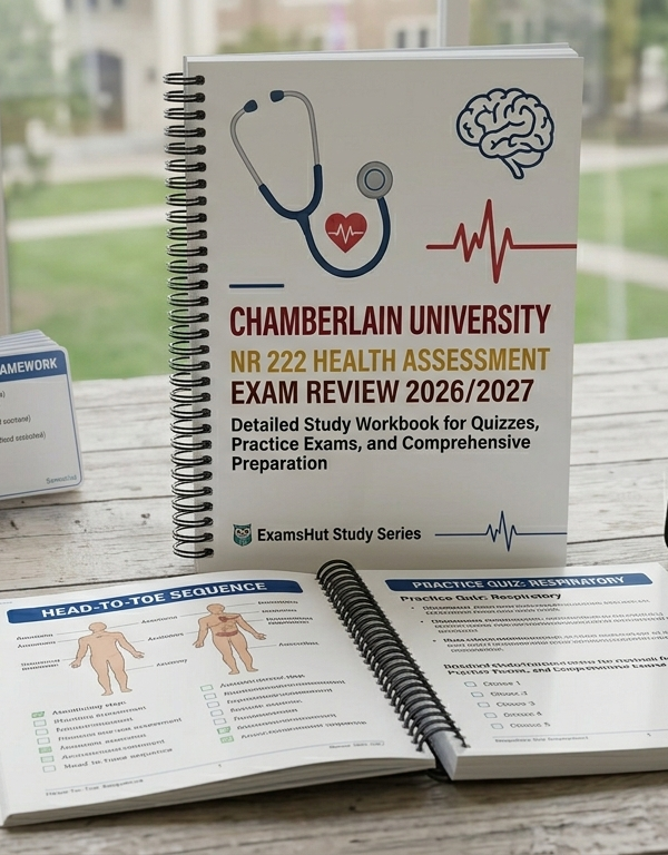 Chamberlain University NR 222 Health Assessment