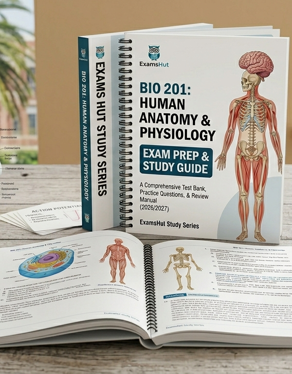 BIO 201 Human Anatomy & Physiology Exam Prep & Test Bank