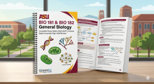 BIO 181 & BIO 182 General Biology Study Notes and Exam