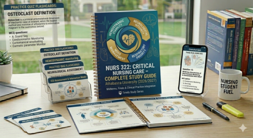 NURS 322 Critical Nursing Care