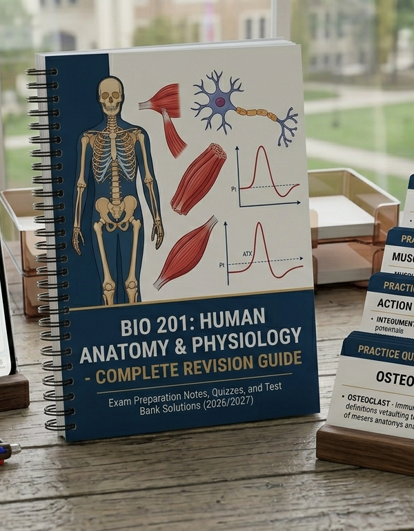 Human Anatomy & Physiology BIO 201 Complete Revision Guide