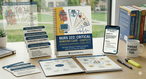 NURS 322 Critical Nursing Care Comprehensive Study Guide