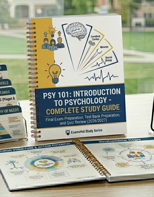 PSY 101 Introduction to Psychology Final Exam Prep (2026-2027)