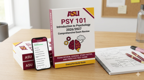 ASU PSY 101 Introduction to Psychology Study Guide