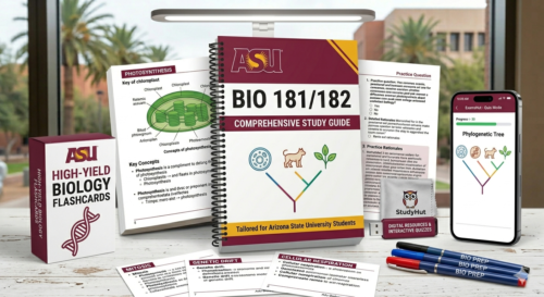 ASU BIO 181 & BIO 182 General Biology Comprehensive Study Guide
