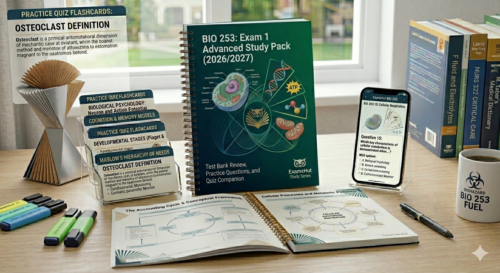BIO 253 Exam 1