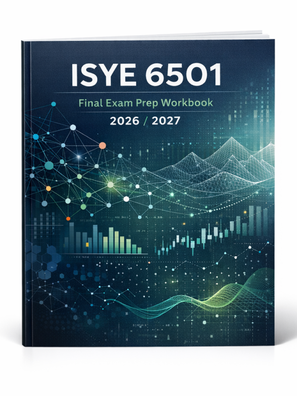 ISYE 6501 Final Exam with this 2026/2027