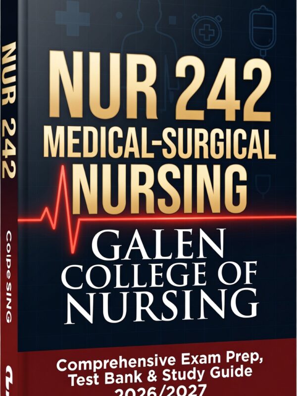 NUR 242 Medical-Surgical Nursing