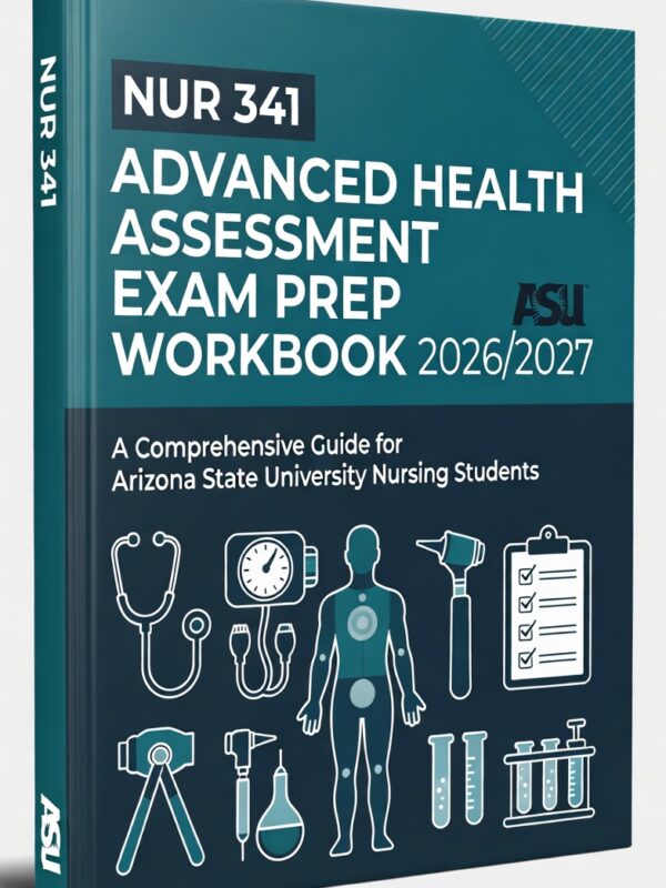 NUR 341 Advanced Health Assessment at Arizona State University 2026/2027