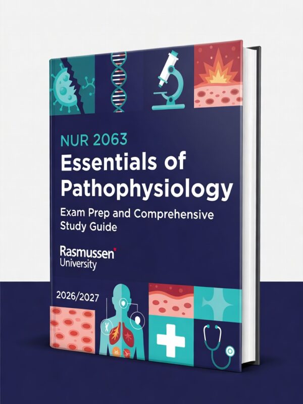 NUR 2063 Essentials of Pathophysiology at Rasmussen University 2026/2027