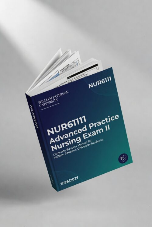 NUR6111 Advanced Practice Nursing Exam II at William Paterson University