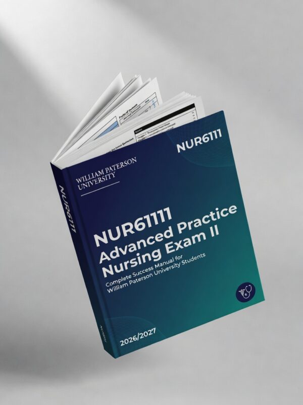 NUR6111 Advanced Practice Nursing Exam II at William Paterson University