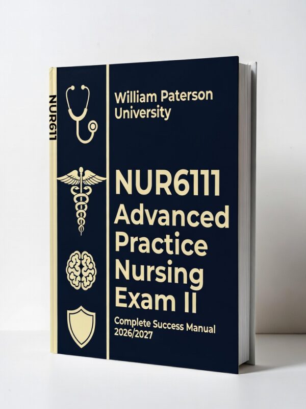 NUR6111 Advanced Practice Nursing Exam II at William Paterson University