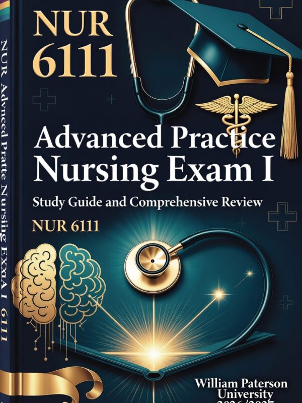 NUR 6111 Advanced Practice Nursing Exam I Study Guide
