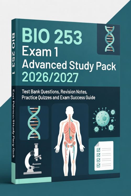 BIO 253 Exam 1 2026/2027