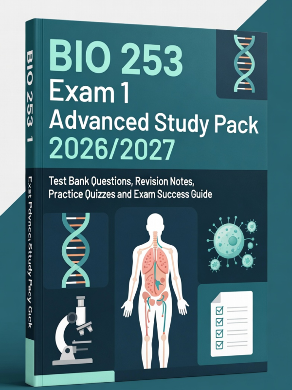 BIO 253 Exam 1 2026/2027