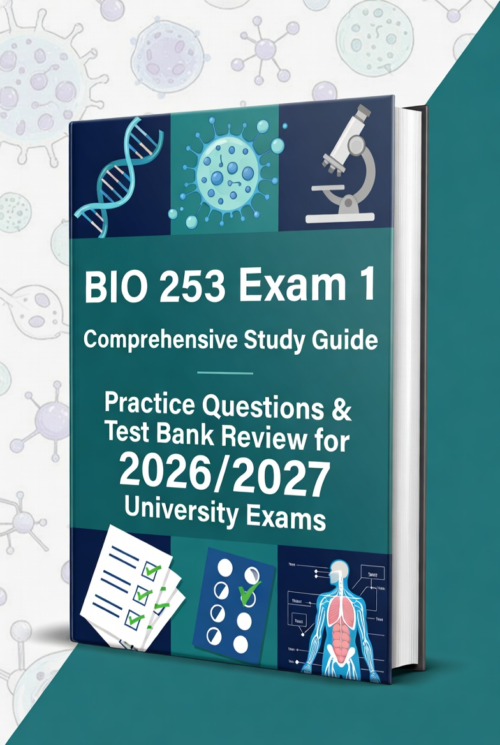 BIO 253 Exam 1 2026/2027