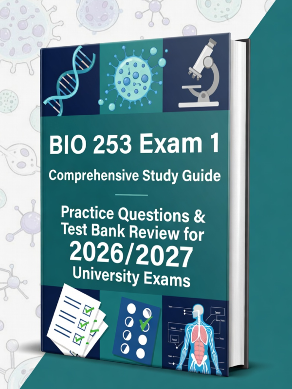 BIO 253 Exam 1 2026/2027