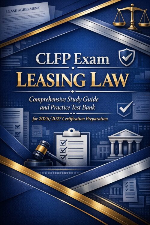 CLFP Leasing Law Exam CLFP Leasing Law Exam