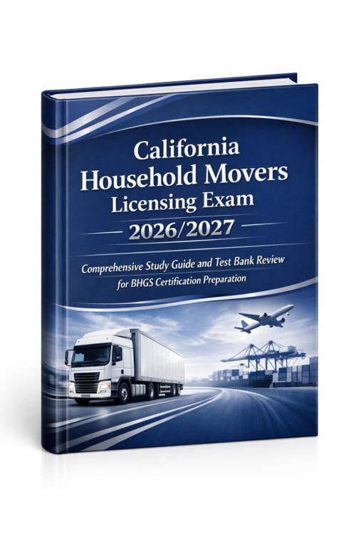 California Household Movers Licensing Exam