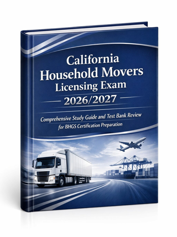 California Household Movers Licensing Exam