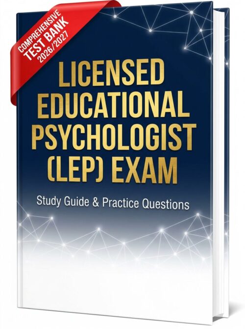 A crisp, highly Licensed Educational Psychologist (LEP) Exam Study Guide 2026/2027 | Test Bank & Certification Prep