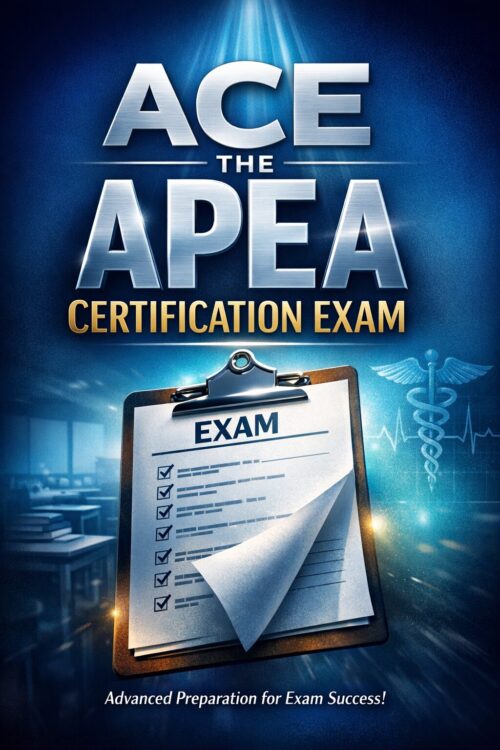 A dramatic, hig 3P APEA Certification Exam Prep 2026/2027 Advanced Study Guide with Practice Questions