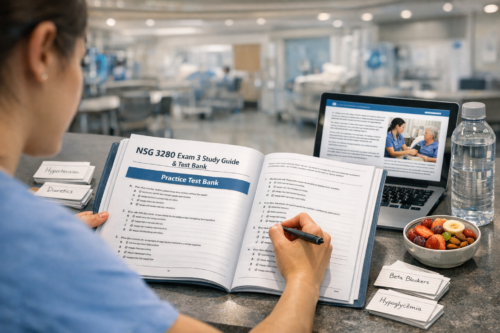 NSG 3280 Exam 3 Study Guide & Test Bank 2026/2027