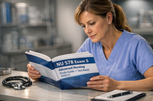 NU 578 Exam 5 Advanced Nursing Study Guide + Test Bank 2026/27