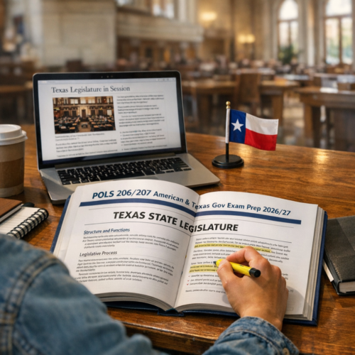 POLS 206/207 American & Texas Gov Exam Prep 2026/27