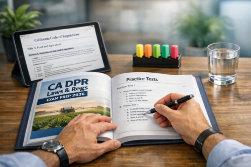 2026 CA DPR Laws & Regulations Exam