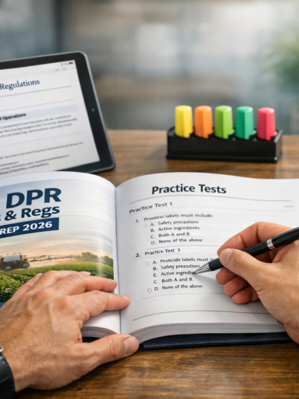 2026 CA DPR Laws & Regulations Exam