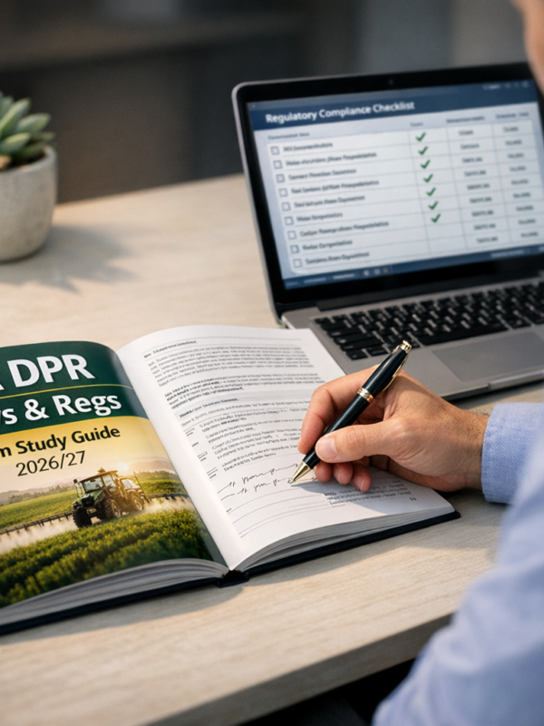 2026–2027 CA DPR Laws & Regulations Exam