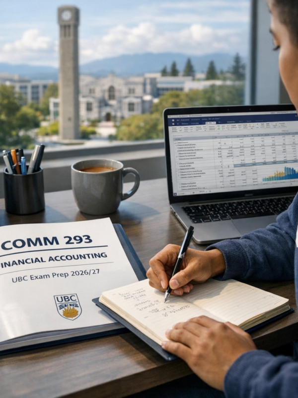 COMM 293 Financial Accounting UBC Exam Prep 2026/27