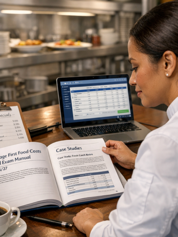Manage First Food Costs Final Exam Manual 2026/27