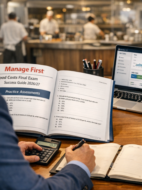 Manage First Food Service Costs Final Exam 2026/2027
