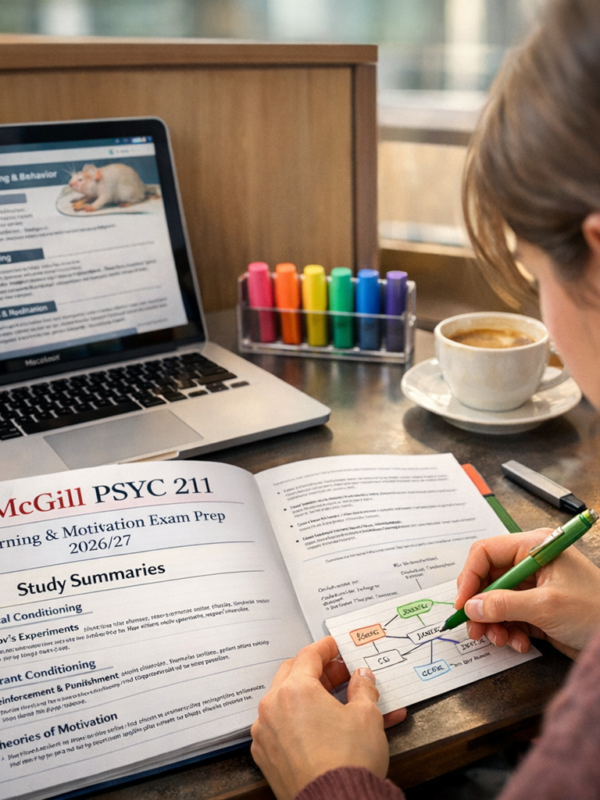 McGill PSYC 211 Learning & Motivation