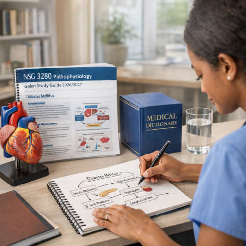NSG 3280 Pathophysiology Galen Study Guide 2026/27