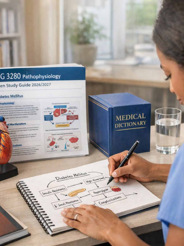 NSG 3280 Pathophysiology Galen Study Guide 2026/27