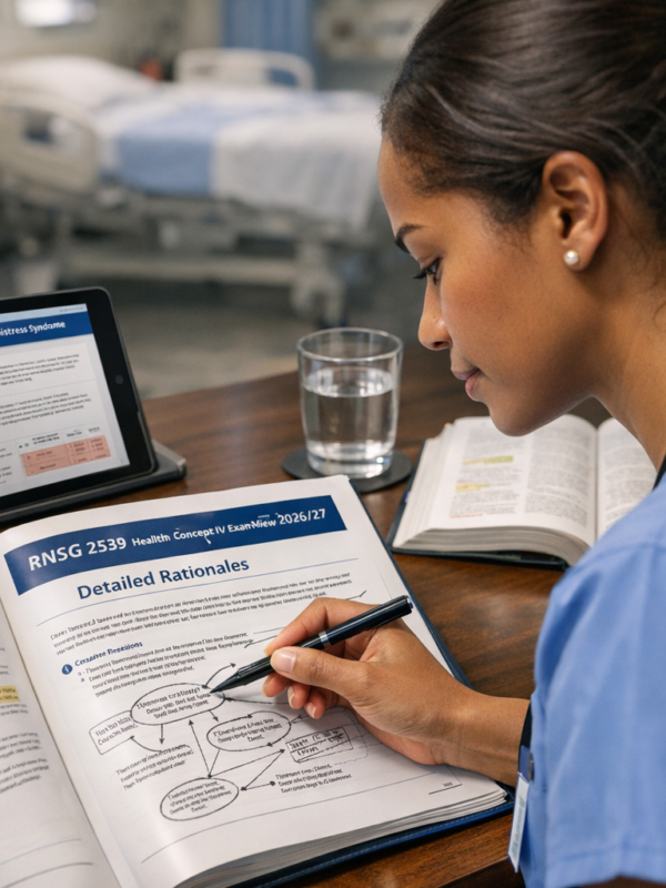 RNSG 2539 Health Care Concept IV Exam Review 2026/27