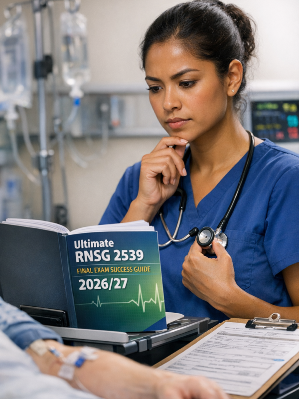 Ultimate RNSG 2539 Final Exam Success Guide 2026/27