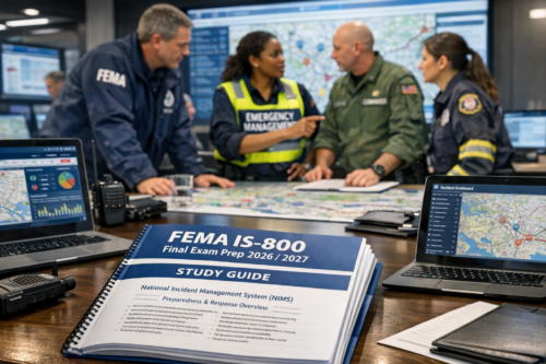 FEMA IS-800 Final Exam 2026/2027