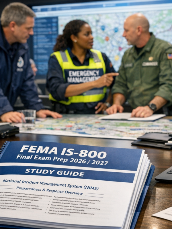 FEMA IS-800 Final Exam 2026/2027