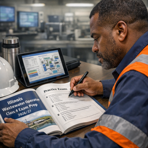 Illinois Wastewater Operator Class 4 Exam Prep 2026/27
