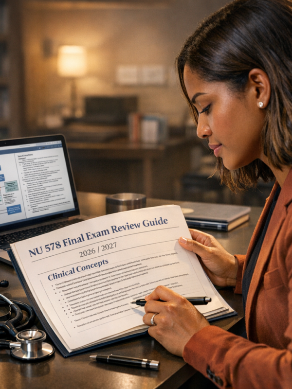 NU 578 Final Exam 2026/2027