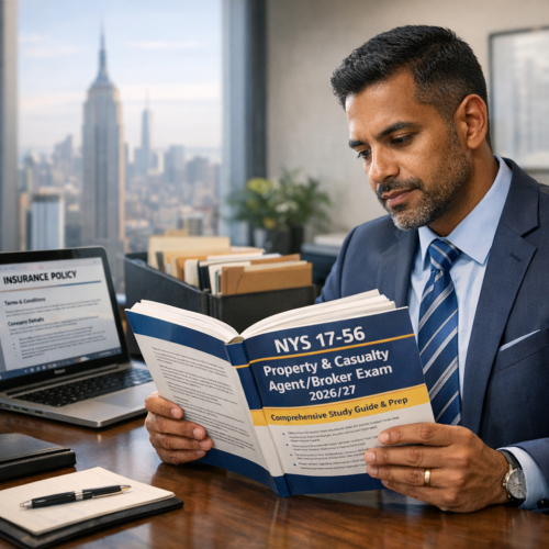 2026/2027 NYS 17-56 Property and Casualty Insurance Agent/Broker Exam 2026/2027 NYS 17-56 Property and Casualty Insurance Agent/Broker Exam