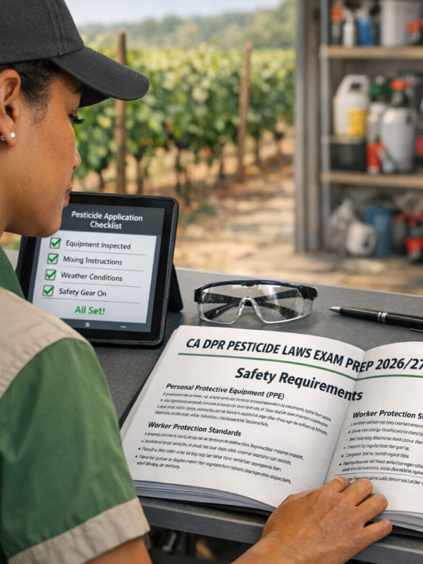 2026/2027 CA DPR Laws & Regulations Exam